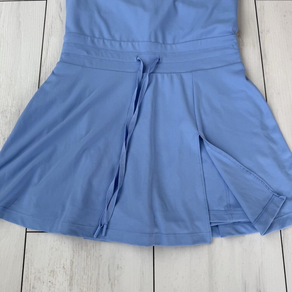 Blogilates Women's Small Game Set Match Halter Active Dress - Steel Blue - Picture 6 of 13